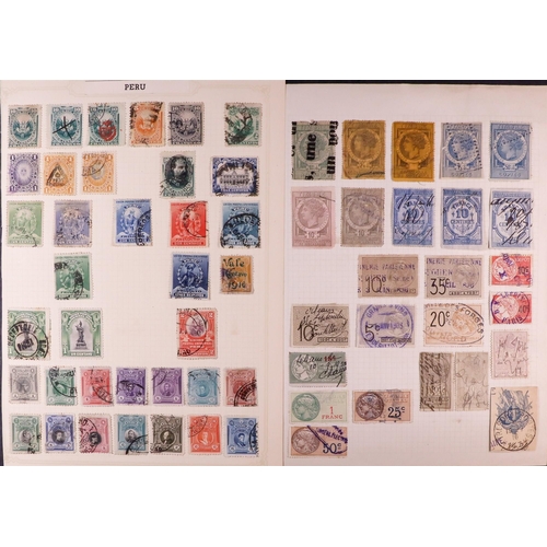 147 - WORLD ACCUMULATION 19th Century to 1990's mint (many never hinged) & used stamps in albums & stockbo... 