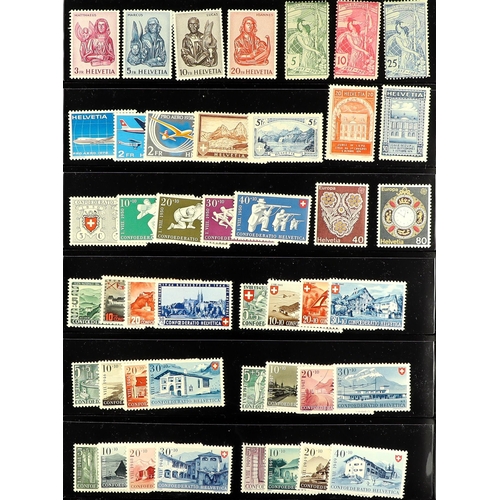 148 - WORLD BETTER RANGES ON STOCK PAGES 1850's-1980's mint (some never hinged) & used, includes German St... 