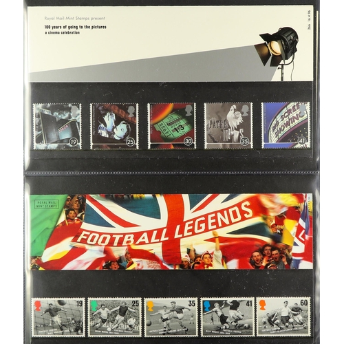 1527 - GB.ELIZABETH II 1982-2007 PRESENTATION PACKS Collection in four albums and some loose, plus a few Pr... 