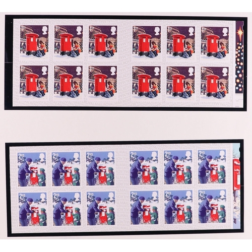 1551 - GB.ELIZABETH II 2005-2018 COMPLETE NEVER HINGED MINT COLLECTION in hingeless mounts in six Windsor a... 