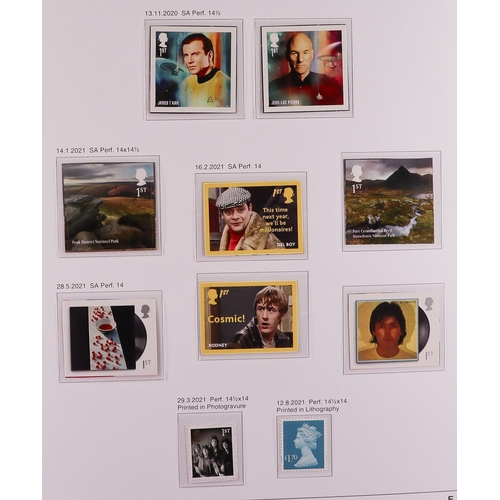 1557 - GB.ELIZABETH II 2012 - 2022 COMPREHENSIVE COLLECTION in 3 Davo albums. Includes stamps sets, miniatu... 