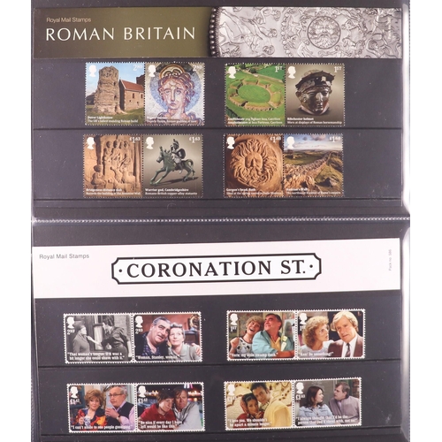 1564 - GB.ELIZABETH II 2018-2022 PRESENTATION PACKS in two albums, includes commemorative issues virtually ... 