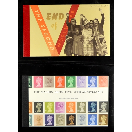 1568 - GB.ELIZABETH II BOOKLETS 1980's-2020 collection in album, includes various Premium & Prestige (44) a... 