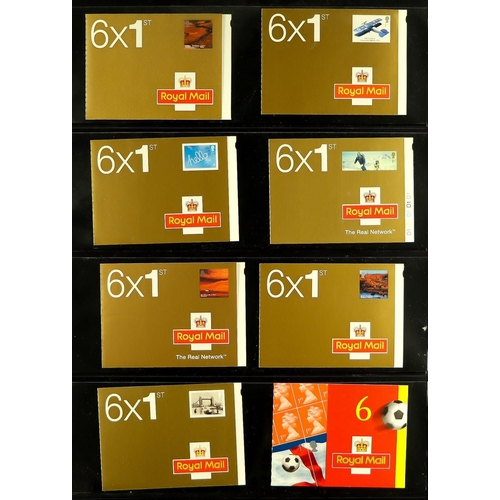 1568 - GB.ELIZABETH II BOOKLETS 1980's-2020 collection in album, includes various Premium & Prestige (44) a... 