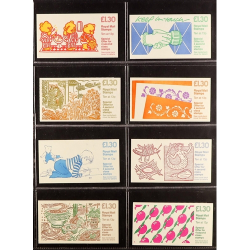 1569 - GB.ELIZABETH II DECIMAL BOOKLETS 1971-2012 collection in four albums, all identified, includes post ... 