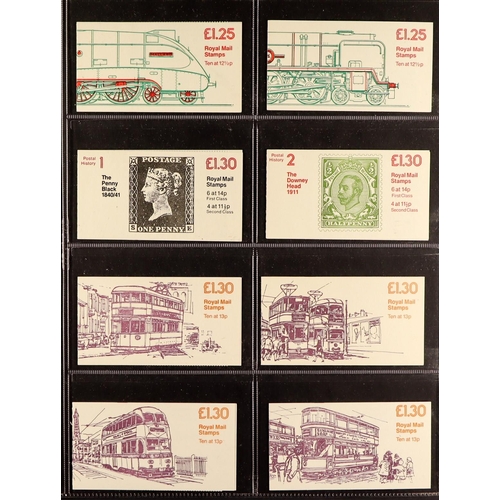 1569 - GB.ELIZABETH II DECIMAL BOOKLETS 1971-2012 collection in four albums, all identified, includes post ... 