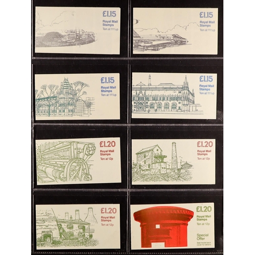 1569 - GB.ELIZABETH II DECIMAL BOOKLETS 1971-2012 collection in four albums, all identified, includes post ... 