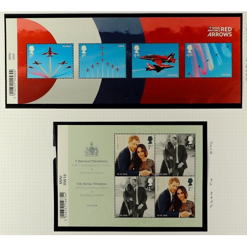 1575 - GB.ELIZABETH II NEVER HINGED MINT ASSEMBLY Includes 2012 Paralympic Gold Medal Winners sets incl she... 