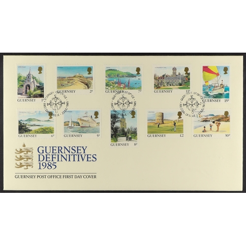 1585 - GB.ISLANDS GUERNSEY, JERSEY, ALDERNEY & ISLE OF MAN 1969-2022 comprehensive collection of never hing... 