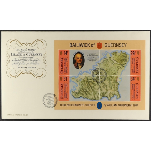 1585 - GB.ISLANDS GUERNSEY, JERSEY, ALDERNEY & ISLE OF MAN 1969-2022 comprehensive collection of never hing... 