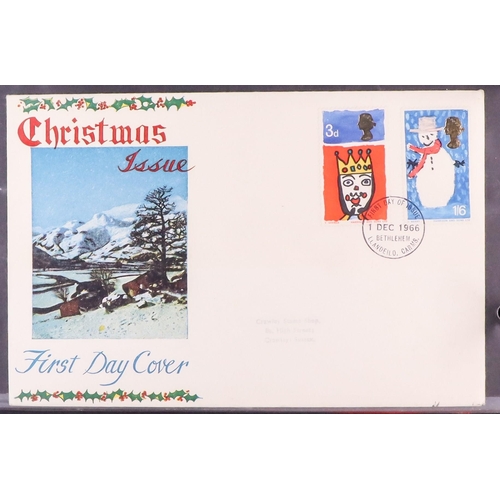 1604 - GB.FIRST DAY COVERS 1948-2010's COLLECTION in albums, on pages & loose, includes better cancels such... 