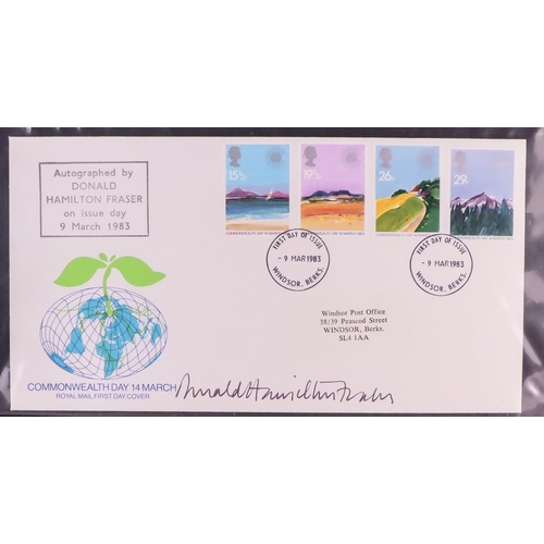 1604 - GB.FIRST DAY COVERS 1948-2010's COLLECTION in albums, on pages & loose, includes better cancels such... 