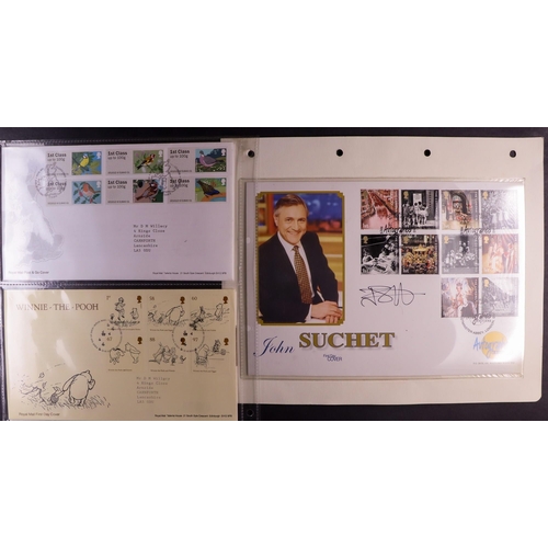 1604 - GB.FIRST DAY COVERS 1948-2010's COLLECTION in albums, on pages & loose, includes better cancels such... 