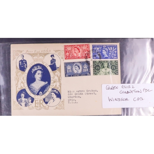 1604 - GB.FIRST DAY COVERS 1948-2010's COLLECTION in albums, on pages & loose, includes better cancels such... 