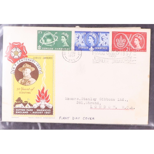 1604 - GB.FIRST DAY COVERS 1948-2010's COLLECTION in albums, on pages & loose, includes better cancels such... 