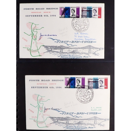 1609 - GB.FIRST DAY COVERS 1960 - 1965 small collection of 18 illustrated, chiefly typed or printed address... 