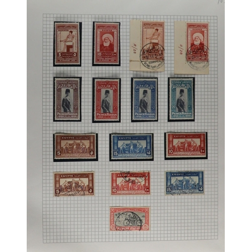 161 - WORLD ACCUMULATION 19th Century to 1980's mint & used stamps in two cartons, includes Egypt 1933 Rai... 