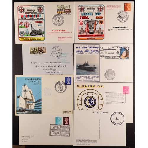 1611 - GB.FIRST DAY COVERS 1962 - 1990 COLLECTION of 'Regional' covers in 3 albums. Also includes loose cov... 