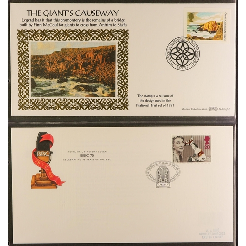 1611 - GB.FIRST DAY COVERS 1962 - 1990 COLLECTION of 'Regional' covers in 3 albums. Also includes loose cov... 