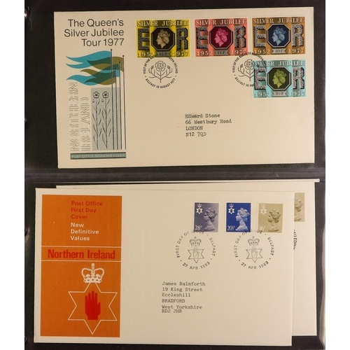 1611 - GB.FIRST DAY COVERS 1962 - 1990 COLLECTION of 'Regional' covers in 3 albums. Also includes loose cov... 