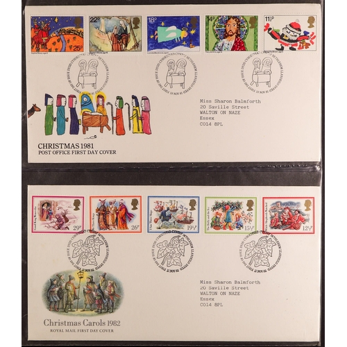 1611 - GB.FIRST DAY COVERS 1962 - 1990 COLLECTION of 'Regional' covers in 3 albums. Also includes loose cov... 