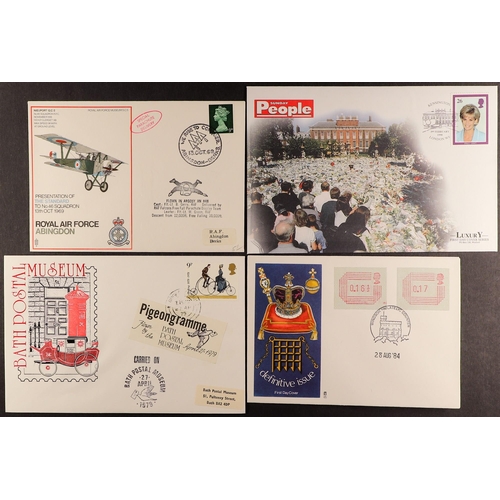 1611 - GB.FIRST DAY COVERS 1962 - 1990 COLLECTION of 'Regional' covers in 3 albums. Also includes loose cov... 