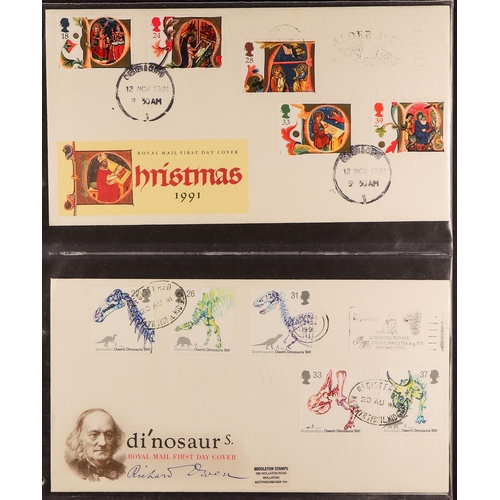 1611 - GB.FIRST DAY COVERS 1962 - 1990 COLLECTION of 'Regional' covers in 3 albums. Also includes loose cov... 