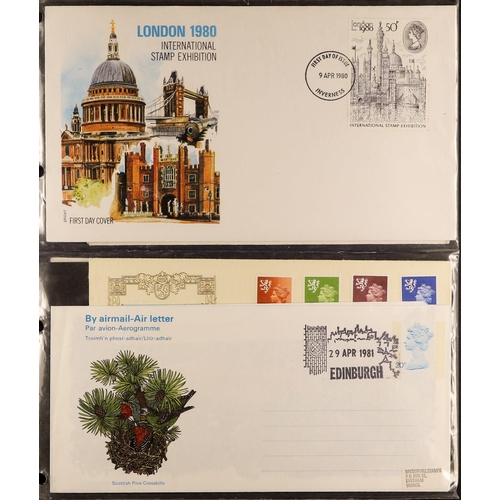 1611 - GB.FIRST DAY COVERS 1962 - 1990 COLLECTION of 'Regional' covers in 3 albums. Also includes loose cov... 