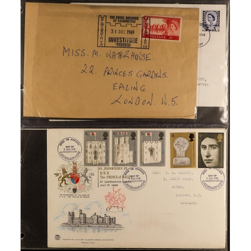 1611 - GB.FIRST DAY COVERS 1962 - 1990 COLLECTION of 'Regional' covers in 3 albums. Also includes loose cov... 