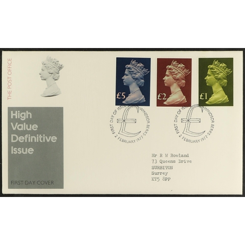 1617 - GB.FIRST DAY COVERS 1966-2016 COLLECTION in nine albums and loose in two small boxes. Very fine. (ap... 