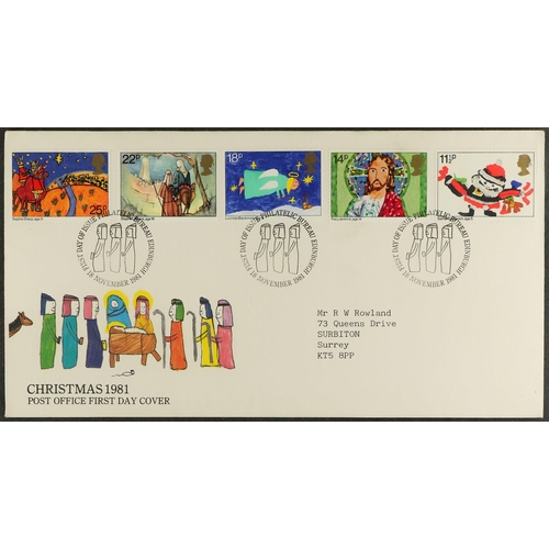 1617 - GB.FIRST DAY COVERS 1966-2016 COLLECTION in nine albums and loose in two small boxes. Very fine. (ap... 