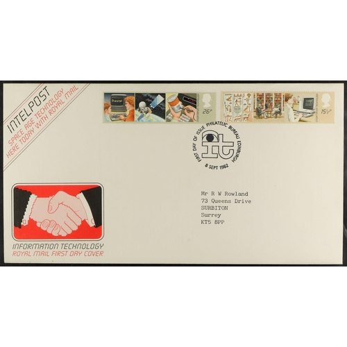 1617 - GB.FIRST DAY COVERS 1966-2016 COLLECTION in nine albums and loose in two small boxes. Very fine. (ap... 