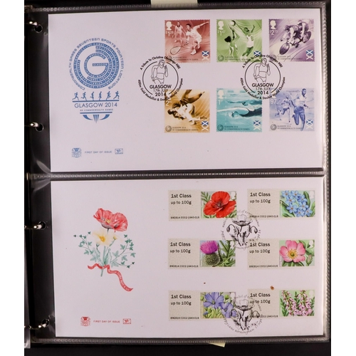 1619 - GB.FIRST DAY COVERS 1970 - 2015 COLLECTION which includes Post & Go, Military related and trains. Ma... 