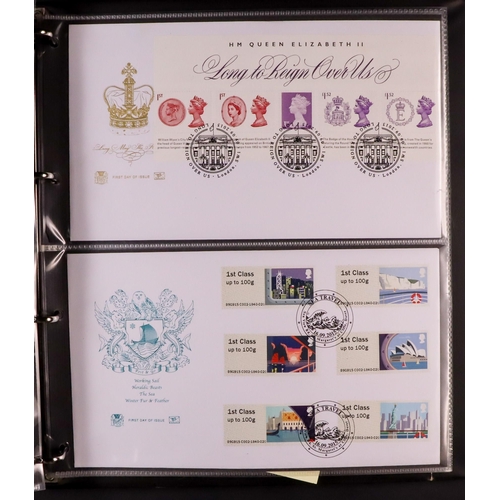 1619 - GB.FIRST DAY COVERS 1970 - 2015 COLLECTION which includes Post & Go, Military related and trains. Ma... 