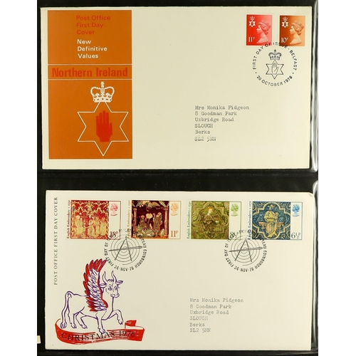 1620 - GB.FIRST DAY COVERS 1970's-2000's COLLECTION of illustrated first day covers and used PHQ cards canc... 