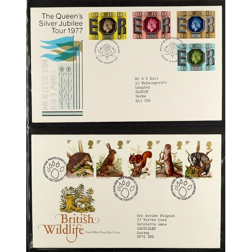 1620 - GB.FIRST DAY COVERS 1970's-2000's COLLECTION of illustrated first day covers and used PHQ cards canc... 