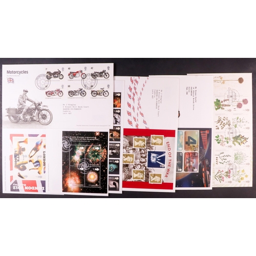 1621 - GB.FIRST DAY COVERS 1970's-2010's COLLECTION in four albums and loose in box, includes 2012 Olympic ... 