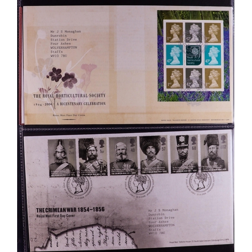 1623 - GB.FIRST DAY COVERS 1970-2007 COLLECTION in seven albums, includes fdc's with booklet panes, mini-sh... 