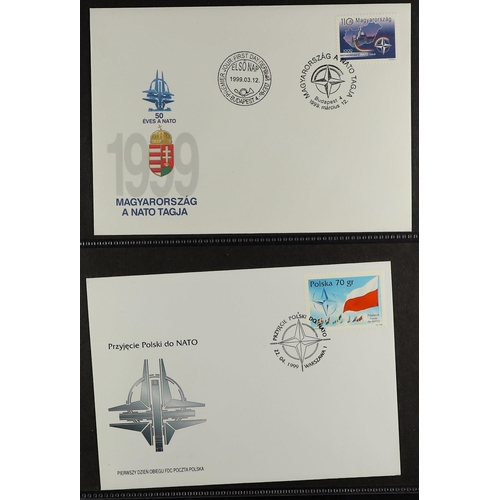 169 - EUROPA & EUROPEAN THEMES FIRST DAY COVERS 1960's-2000's collection in seven albums. Stc about £3,000... 