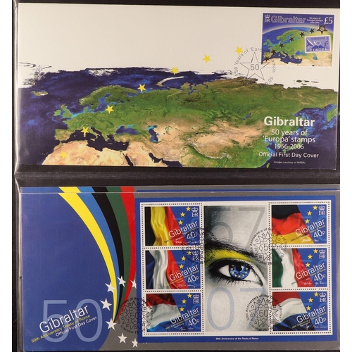 169 - EUROPA & EUROPEAN THEMES FIRST DAY COVERS 1960's-2000's collection in seven albums. Stc about £3,000... 