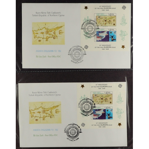 169 - EUROPA & EUROPEAN THEMES FIRST DAY COVERS 1960's-2000's collection in seven albums. Stc about £3,000... 