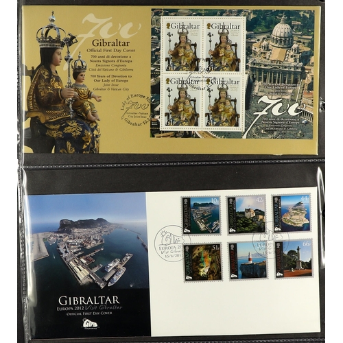 169 - EUROPA & EUROPEAN THEMES FIRST DAY COVERS 1960's-2000's collection in seven albums. Stc about £3,000... 