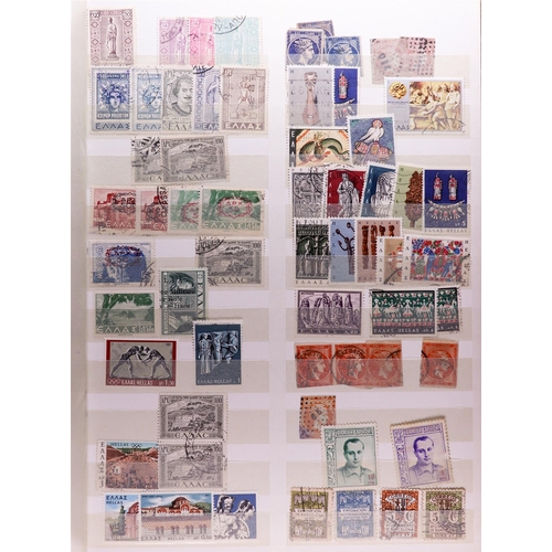 173 - WORLD ACCUMULATION All periods mint & used stamps, covers & postcards in three cartons, includes Ger... 