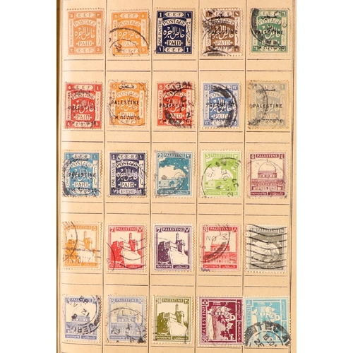 176 - WORLD RANGES 19th Century to 1940's mint & used stamps in ten unpriced old approval books, includes ... 