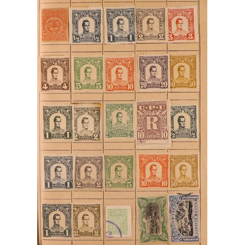 176 - WORLD RANGES 19th Century to 1940's mint & used stamps in ten unpriced old approval books, includes ... 