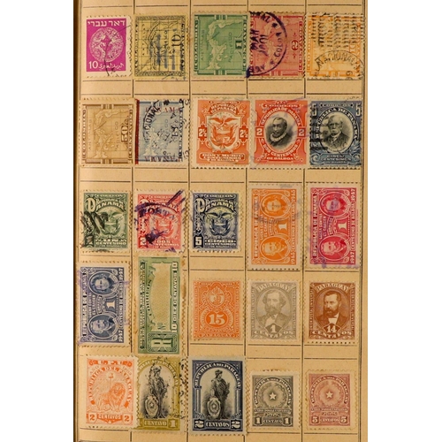 176 - WORLD RANGES 19th Century to 1940's mint & used stamps in ten unpriced old approval books, includes ... 