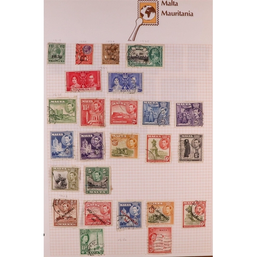 177 - WORLD CARTON Mostly 20th Century mint & used stamps in eleven albums, includes Canada, Australia & N... 