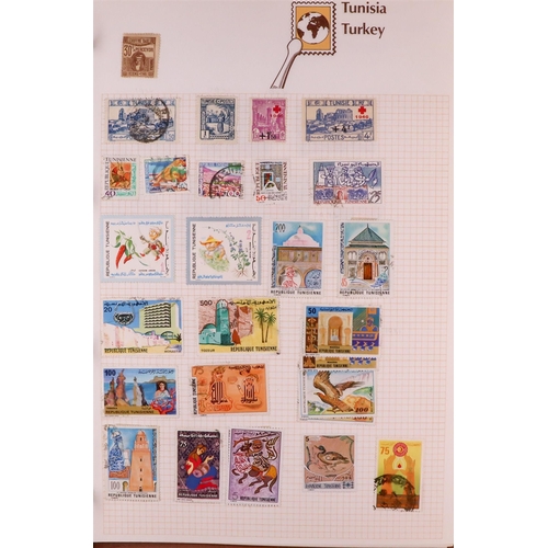 177 - WORLD CARTON Mostly 20th Century mint & used stamps in eleven albums, includes Canada, Australia & N... 