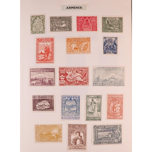 177 - WORLD CARTON Mostly 20th Century mint & used stamps in eleven albums, includes Canada, Australia & N... 