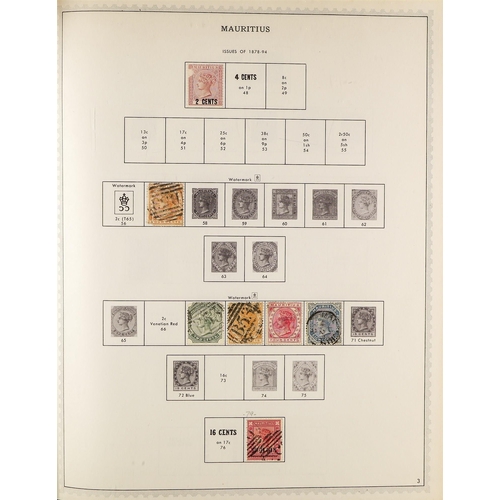 178 - COMMONWEALTH mint, never hinged mint & used collection in an album, Br Indian Ocean Terr., Maldive I... 